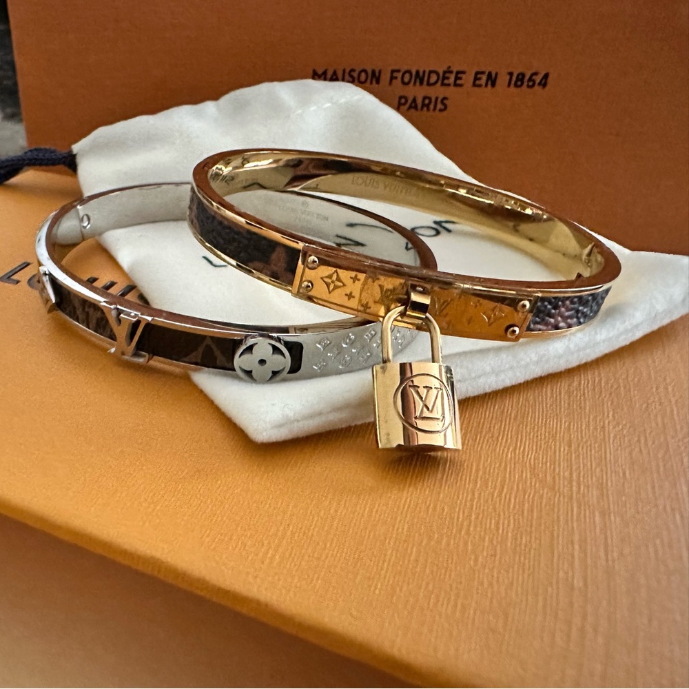 LV cuff bracelets